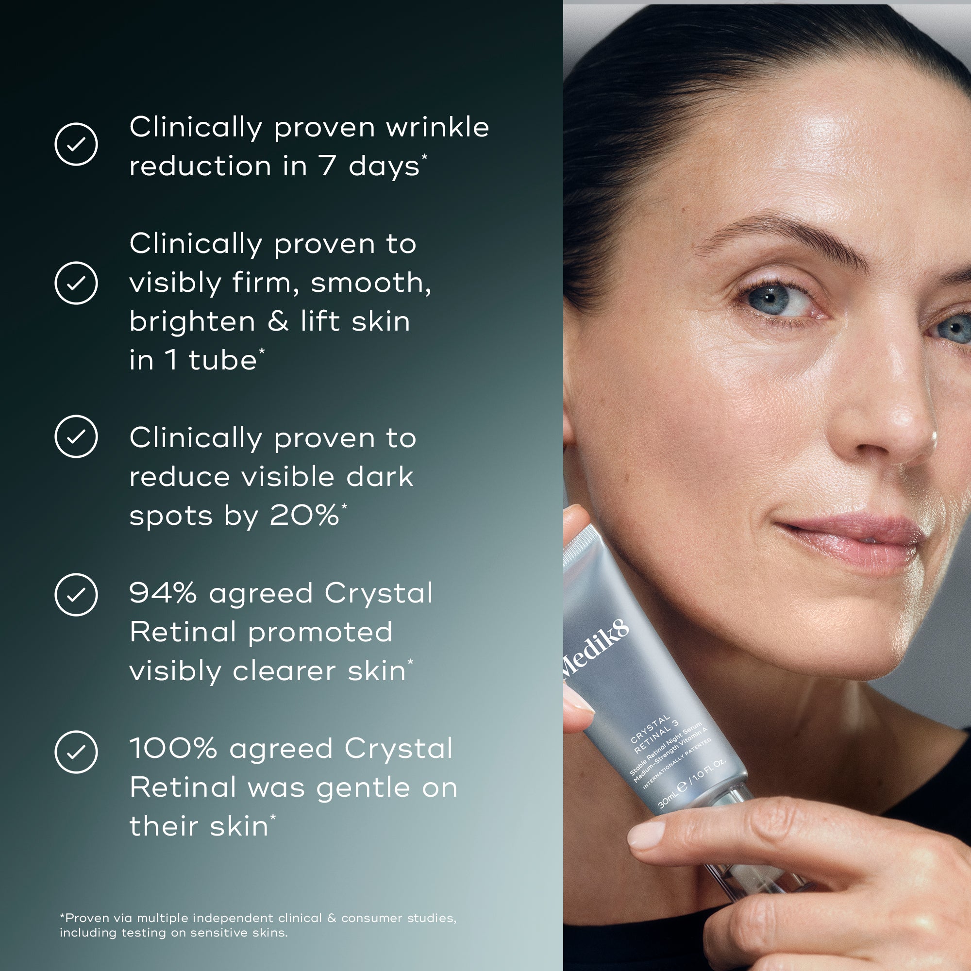 Crystal Retinal® 1/3/6/10/20/24 | Vitamin A Serum 0.01-0.24% – Medik8