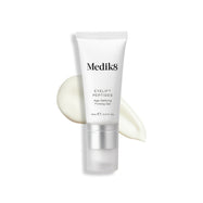 A tube of Eyelift Peptides stands upright, with a swatch of the product behind it.