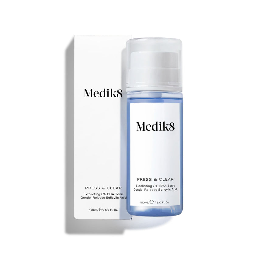 Press & Clear | BHA Tonic with 2% Salicylic Acid – Medik8