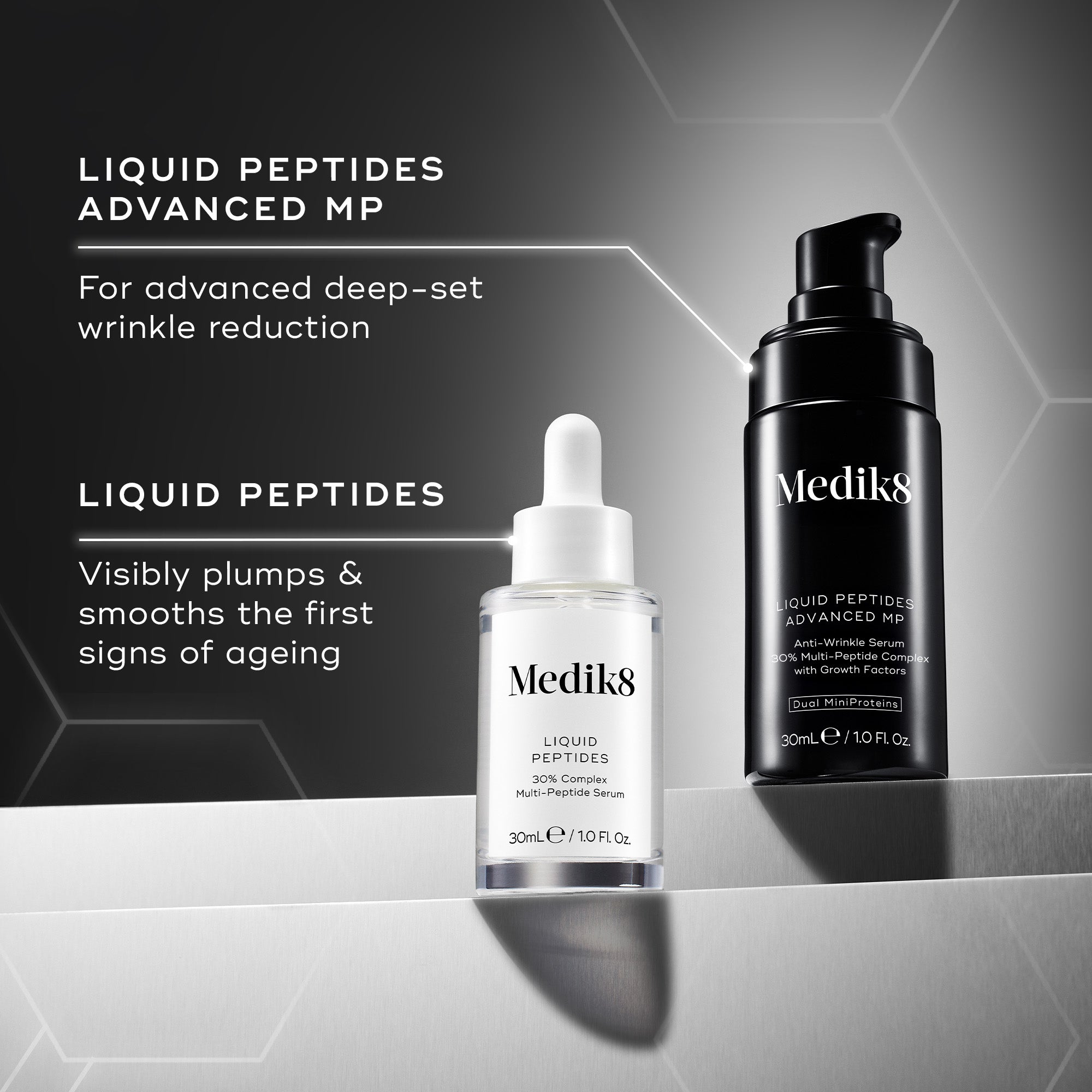 Liquid Peptides™ Advanced MP - Multi-Peptide Serum – Medik8