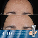 Two distinct Medik8 skincare product sets displayed on a light blue, rippled fabric background. On the left, a white jar and a silver tube are shown under the heading 'CRYSTAL RETINAL' with the description 'Visibly restores radiance'. On the right, a black pump bottle and a white tube are shown under the heading 'DAILY RADIANCE VITAMIN C' with the description 'Firms, brightens & protects with SPF 30'.