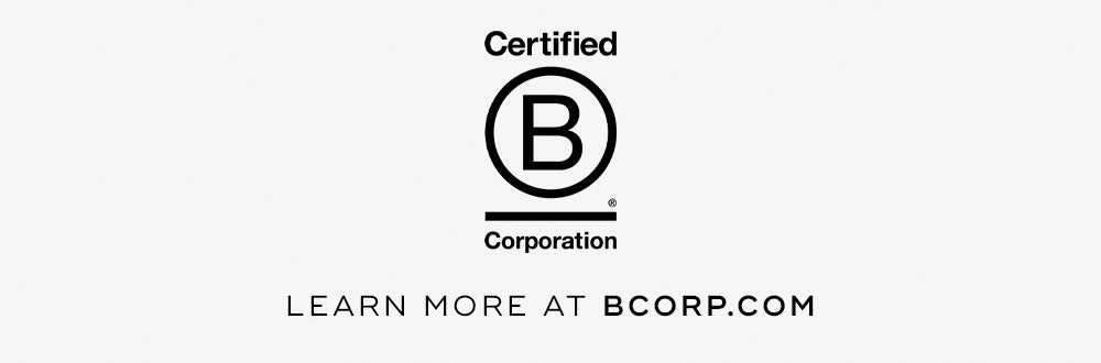 The official Certified B Corporation logo, featuring a capital 